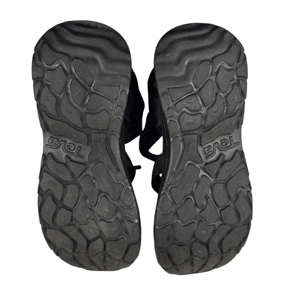 Mens Teva Zymic Sandals Size 11 Black F27421L Walking Hiking comfort